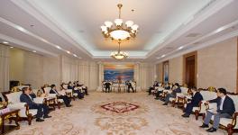 海螺水泥總經理任勇會見中國工程院副院長徐德龍