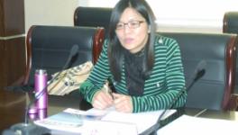 商務(wù)部副司長(zhǎng)尹虹 調(diào)研浙江省散裝水泥工作