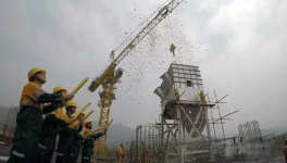 紅獅集團(tuán)第2個(gè)“一帶一路”項(xiàng)目開始設(shè)備安裝