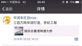 華潤(rùn)水泥向港珠澳大橋供應(yīng)水泥 與施工摻假無(wú)關(guān)系