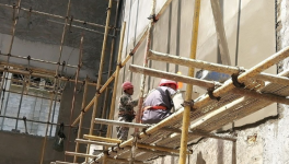 寶雞市第一條水泥窯項目短短三個月時間就進度過半