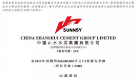 山水水泥遭天瑞提清盤呈請(qǐng)