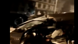 上饒一轎車與水泥罐車發(fā)生剮蹭 造成兩人當場死亡