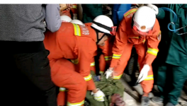 一工地混凝土樓梯坍塌 致工人被埋壓死亡