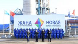 重磅消息！哈薩克斯坦總統(tǒng)視察這家中國水泥廠