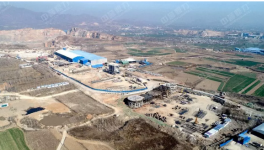 年產(chǎn)1000萬(wàn)噸的多位一體水泥、混凝土、砂石項(xiàng)目建設(shè)神速！