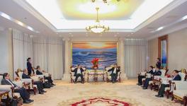 高登榜董事長(zhǎng)會(huì)見(jiàn)臺(tái)灣水泥張安平董事長(zhǎng)