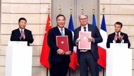 兩國(guó)領(lǐng)導(dǎo)人共同見證中建材與法孚簽署合作協(xié)議