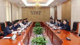 高登榜董事長(zhǎng)會(huì)見(jiàn)同煤集團(tuán)總經(jīng)理崔建軍