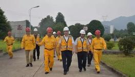 市長親臨海螺水泥檢查安全生產(chǎn)，要求企業(yè)把責(zé)任扛在肩上、落實到位