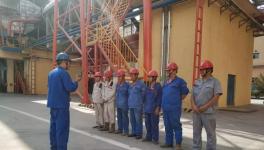 費縣水泥熟料回轉窯燙傷事故緊急處置！原來是應急演練！