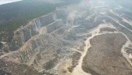 無視環(huán)保政策！這家水泥廠采石場污染嚴重！