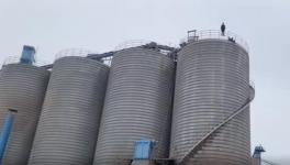 水泥廠有人“跳樓”！賠償款沒談攏！