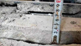 多家店鋪地面下沉、有人受傷！或與工地基坑施工有關(guān)！