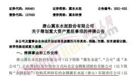 大事！冀東收購金隅水泥資產(chǎn)！