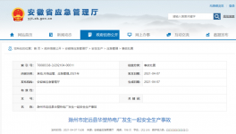 6人死亡！龍凈環(huán)保安徽工廠閃爆！