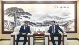 擴(kuò)大投資項目！華新總裁李葉青會見塔吉克斯坦駐華大使！