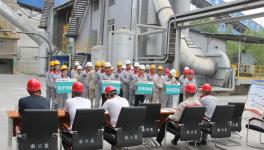 金隅冀東開展“安全生產(chǎn)月”應(yīng)急救援演練！