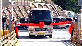 葛洲壩參建的延黃高速正式通車了！