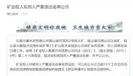 這兩家水泥企業(yè)將被列入嚴(yán)重違法名單！