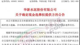 大事！海螺“出手”華新！