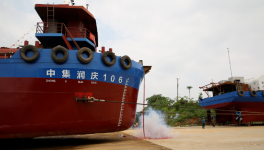 國內(nèi)首艘LNG單燃料動力水泥罐裝船下水！