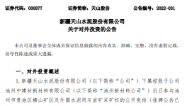 大手筆！海螺、天山、上峰又上項目了！