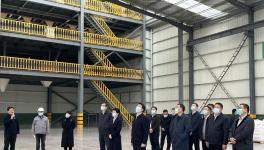 四大班子領(lǐng)導觀摩建信科技新建生產(chǎn)線！