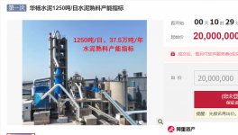 跌價了？又一熟料產(chǎn)能指標掛牌出讓！